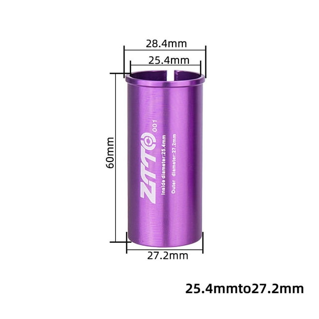 MTB Bicycle Bike Seat Post Shim Tube Sleeve Reducer Seatpost Convert Adapter