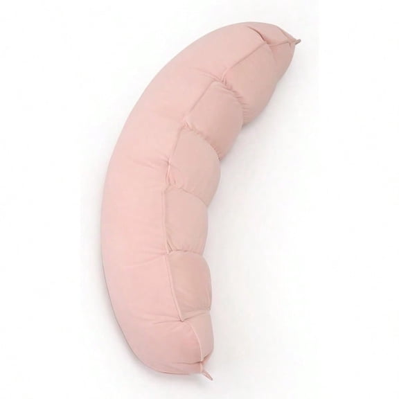 Peallow Pat. Pend Long Round Body Pillow For Adults Bolster Pillow For Sleeping Soft And Supportive Pillow For Sleeping Lumbar Support