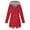 Red, variant on GaThRRgYP Womens Coats Plus Size,Plus Size Raincoat Women Waterproof Long Hooded Trench Coats Lined Windbreaker Travel Jacket Outdoor Hooded Jackets