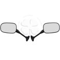 thumbnail image 1 of Rear View Mirror Black For Honda CBR 600 RR 03-19 1000 07 Glass Set Left Right, 1 of 2