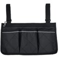 thumbnail image 1 of Sac pour Fauteuil Roulant pour Accoudoirs, Sac de Rangement Sécurisé pour Fauteuils Roulants, Sac Imperméable et Portable pour Trottinette avec 3 Compartiments, pour Fauteuils Roulants Personnes Âgées Mains Libres Support de Suspension pour Accoudoir et Poignée, 1 of 1