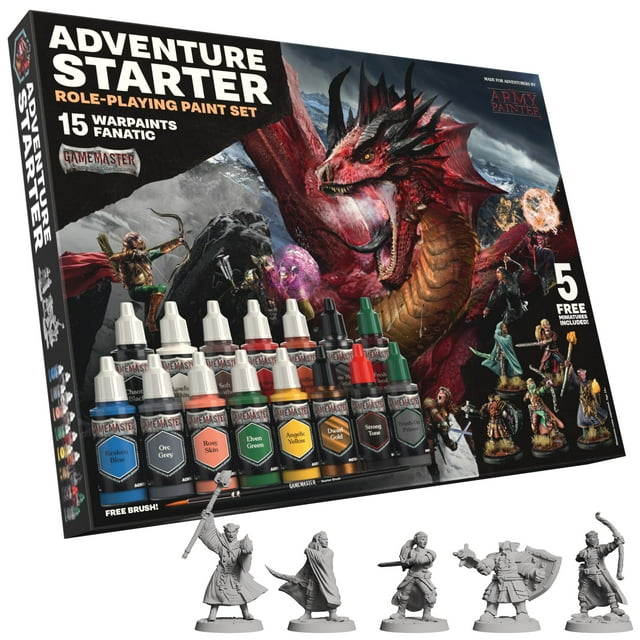 Set de pintura The Army Painter GameMaster Adventure Starter RPG