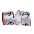 thumbnail image 1 of Reliant Ribbon 5123M-C04-40F 20.25 in. 10 Yards Anchor Dyna Wired Edge Ribbon, Comb. 4, 1 of 1