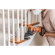 مثقاب لاسلكي Black+decker 20v، مجموعة أدوات كهربائية مكونة من 6 قطع، بطارية وشاحن متضمنان (bdcdmt1206kitc)