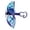 Blue2, variant on WEIOUKC Kids Handlebar Flower Pinwheel, Rotating Small Windmill,Cycling Accessories for Bicycle, Scooter & Stroller, Easy Install