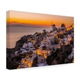 thumbnail image 4 of Andreas Agazzi 'Calispera Santorini' Canvas Art, 4 of 4