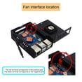 thumbnail image 4 of Metal Case, Perfectly Fit Precise Hole Sturdy Protective Case  for OrangePi 5 Pro, 4 of 7