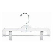 Children's Clear Plastic Pant/Skirt Hanger - 10" (100)