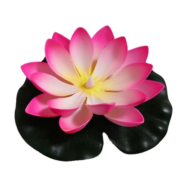 D Led Lotus Pool Light For Diwali Festival, 18Cm Floating Solar Lamp, Color Changing Decoration For Garden