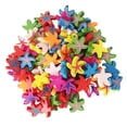 thumbnail image 3 of Botones de madera coloridos de 100pcs coloridos para los accesorios de costura diy Soledad Botones de costura de madera, 3 of 8