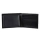 thumbnail image 2 of Monedero Tommy Hilfiger de cuero negro con doble pliegue para hombre, 2 of 2