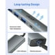 thumbnail image 4 of Adaptador USB C Hub Acer de 10 Gbps USB 3.2 Gen 2, 3 USB-A, 1 USB-C, 4 of 8