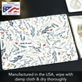 thumbnail image 2 of CounterArt "Meadow Sketch" Hardboard Tabletop Placemats 4-Pack, 2 of 7