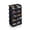 Black, variant on Sorbus Stackable Garage Storage Bins, Large Open Front Organizer, Black, 6-Pack