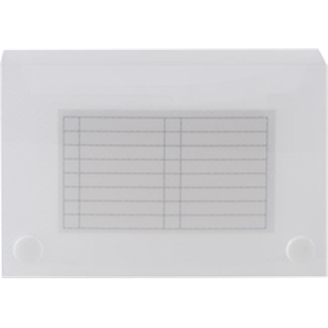 Filexec Products 20233 3 x 5 in. Poly Index Card Case Clear