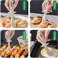 thumbnail image 4 of Bakeware Oil Dispenser with Adjustable Brush 2 in 1 Glass Olive Oil Bottle for Cooking Baking Heat Food Grade Glass Bottle with Silicone Brush for Kitchen Use, 4 of 4