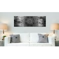 thumbnail image 2 of Tiptophomedecor Stretched Canvas Zen Art - Mandala: Grey Depths - Stretched & Framed Ready To Hang Art, 2 of 4