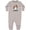 AC-Heather Grey, variant on Inktastic Kc Cavalier Spaniel Baby Fleece Romper