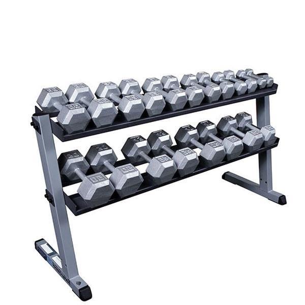 Cast Iron Hex Dumbbell Set (550 lbs.)