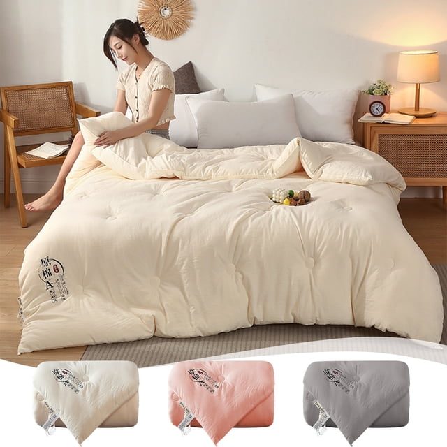 Xihbxyly Edredón Lavable, Ligero y Fresco, Tejido Transpirable de Algodón y Elastano, Ideal para Quienes Duermen con Calor, para Todo Tipo de Clima, Ideal para Viajes y Sofá, Ideal para Regalar, Tama