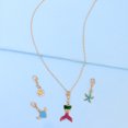 thumbnail image 1 of Love Fishtail Starfish Small Daisy Beads Keychain Pendants for Phone Straps Key Bag Decor - 03#, 1 of 2
