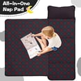 thumbnail image 4 of Green and Red Christmas Plaid Pattern Toddler Nap Mats for Kids Preschool,50"x20" Sleeping Mat Bag or Kids,Toddler Sleeping Bag,Toddler Nap Mat or Daycare, 4 of 6
