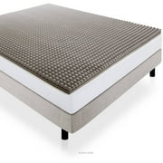 Lucid 2" Bamboo Charcoal Memory Foam Mat