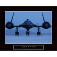 thumbnail image 3 of Frontline 14x12 Black Modern Framed Museum Art Print Titled - Command - Jet, 3 of 5