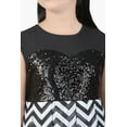 thumbnail image 5 of PRINCESS WOVEN DRESS BLACK & WHITE, 5 of 5