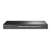 etStream T2600G-28SQ Yes Ethernet Switch - Twisted Pair, Optical Fiber - 4 Layer Supported - Rack-mountable, Desktop