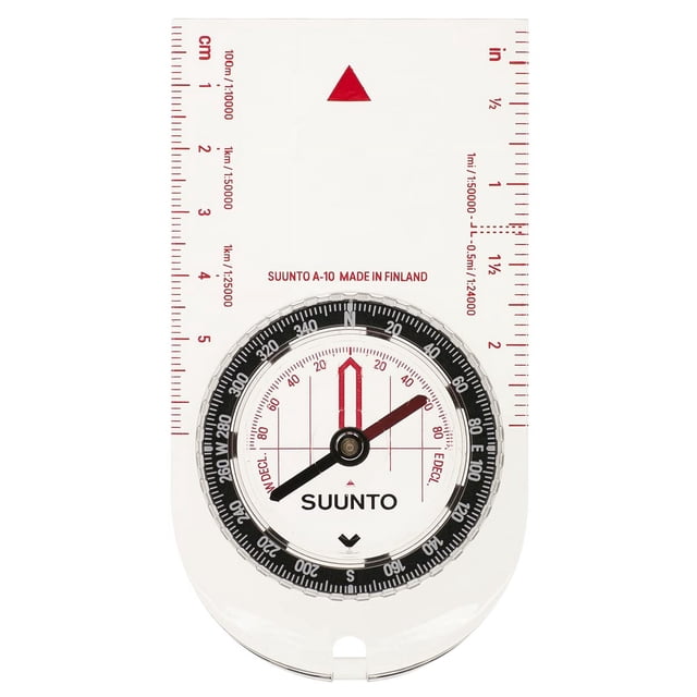 Brújula SUUNTO A-10 Compact para senderismo, boy scouts y orientación