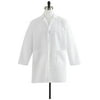 Medline Healthcare MDT12WHT40E Men's Staff Length Lab Coat, Size 40, White