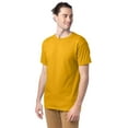 thumbnail image 4 of Hanes Essentials Men's Cotton T-Shirt, Value 4-Pack Gold XL, 4 of 5