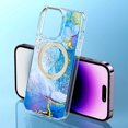 thumbnail image 3 of Pouriphone14promaxcase-havedifferentialcolors-Dual-SideimdmarblemagSafe, 3 of 5