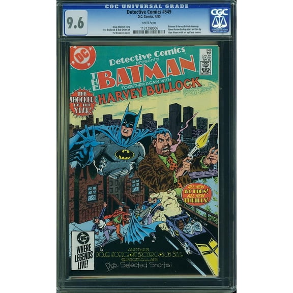 Detective Comics #549 - CGC 9.6 Comic Book