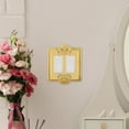 thumbnail image 3 of Nostalgic Warehouse 720002 Meadows Switch Plate with Double Rocker, Satin Nickel, 3 of 7