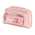 thumbnail image 2 of Boovnll Pencil Pouch, Portable Large Capacity Multifunction Multi-Layer Coin Pouch, Pencil Bag with Zipper for Home, Office Supplies Storage, Pencil Case, 2 of 4