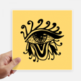 thumbnail image 1 of Pattern Mysterious Eyes Sticker Tags Wall Picture Laptop Decal Self adhesive, 1 of 1