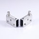 thumbnail image 4 of 1/2/4 piezas de acero inoxidable para puerta de vidrio de 5-8mm bisagras de puerta de pivote de vidrio A2pcs40x20x9mm, 4 of 4