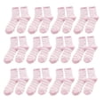thumbnail image 1 of Jumpingount Conjunto de 12 pares de calcetines encantadores para mujer Medias Rosado Jumpingount AP010810-02B, 1 of 6