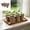 Brown, variant on Ovzne 6-Cell Silicone Plant Pot, Foldable Planter with Drainage Tray for Seedlings