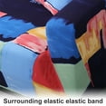 thumbnail image 3 of PENGXIANG Housse de Canapé Polyester Imprimé Ceinture de Protection Canapé Coussin Aquarelle 4P 240-300cm, 3 of 10