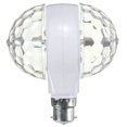 thumbnail image 4 of B22 E27 6W doble ed LED etapa RGB luz giratoria lámpara karaoke fiesta DJ decoración, 4 of 7