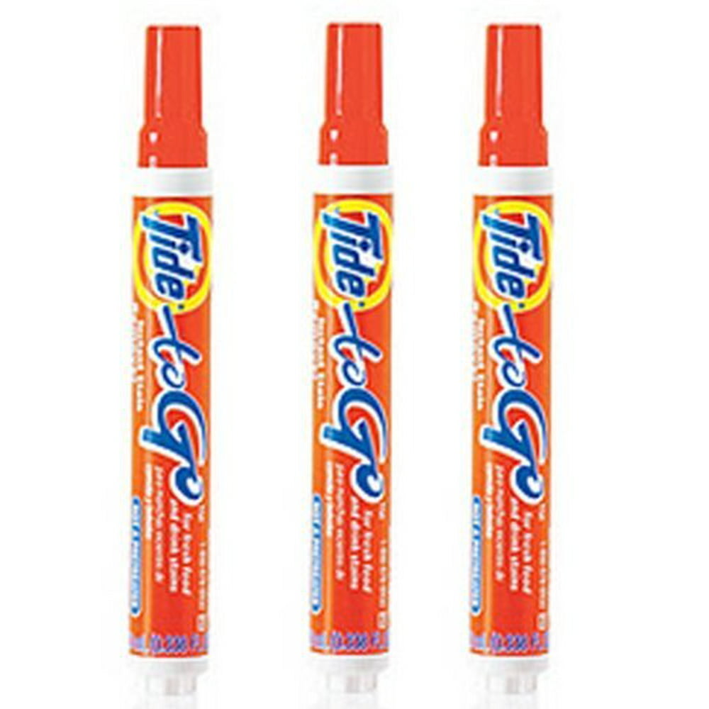 Tide - 3x Pack - Stain Remover Pen To Go - Instant Stain Remover by ...