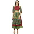 thumbnail image 6 of Bimba Anarkali Kurti With Belt Indian Deigner Ladies Dress Kurta Classic Blouse, 6 of 9