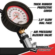 Longacre® 52-52007 Magnum 3-1/2 GID Quick Fill Gauge 0-60 psi