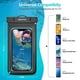 thumbnail image 3 of Funda impermeable para teléfono Newppon, paquete de 4, IPX8, flotante, 7.2 pulgadas, 3 of 7