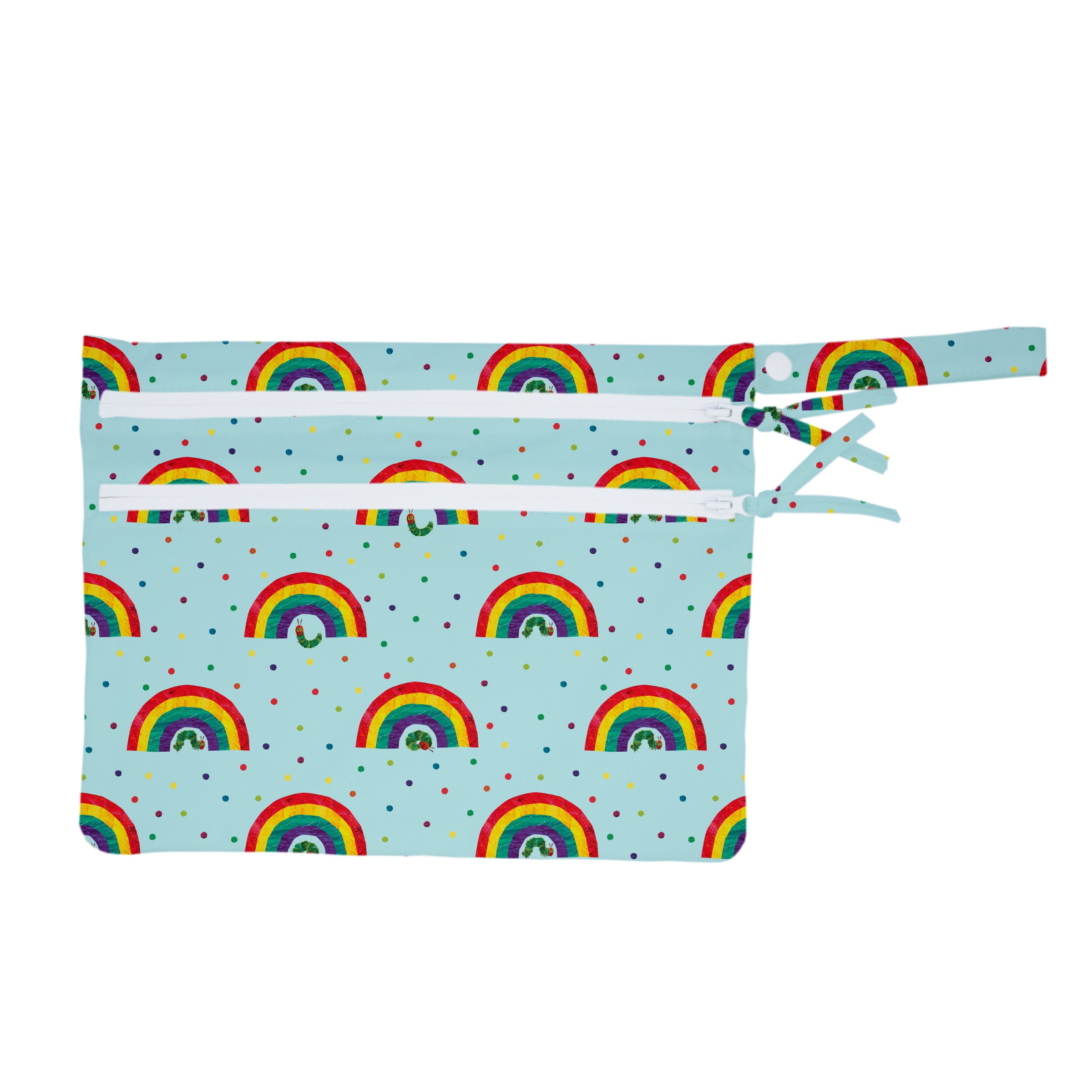 Rainbow Caterpillar - Waterproof Wet Bag (For mealtime, on-the-go, and more!) - from the World Of Eric Carle