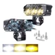 thumbnail image 1 of Par Faros Auxiliares Leds Luces Moto Bicolor Con Ventilador, 1 of 8