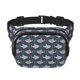 thumbnail image 1 of Disketp Shark Wearing Swim Ring Riñonera de Doble Capa, Bolsa de Cintura Ajustable para Viajes, Correr y Senderismo, Riñonera Ligera para Hombre y Mujer, 1 of 9